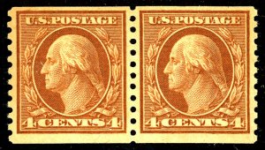 U.S. #495 MINT Pair OG NH