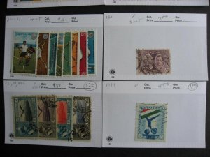 MIDDLE EAST collection of better old stuff in sales cards PLZ Read Desc