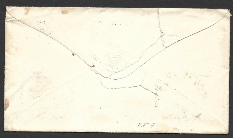 Doyle's_Stamps: Patterson, CA, to Fairplay, WIS, Postal History #35 Cover