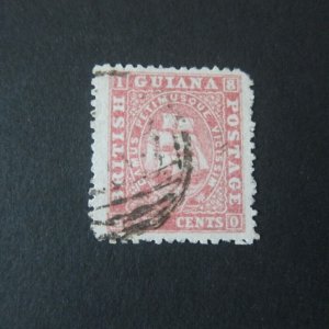 British Guiana 1862 Sc 31 FU