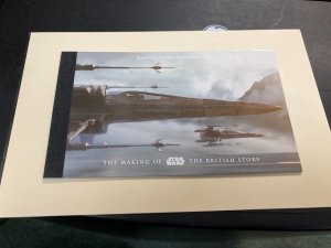 UNITED KINGDOM 2015 STAR WARS THE BRITISH STORYPRESTIGE STAMP BOOK CS1915