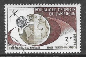 Cameroun 382: 3f Telstar and Globe, CTO, NG, F-VF