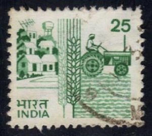 India #840B Wheat Farming; Used