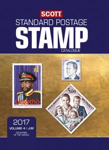 2017 SCOTT STANDARD POSTAGE STAMP CATALOGUE VOLUME 4 J-M Countries