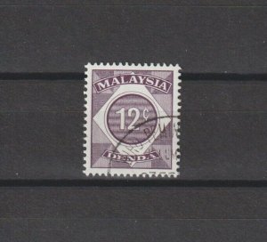 MALAYSIA 1980/6 SG D19a USED Cat £26