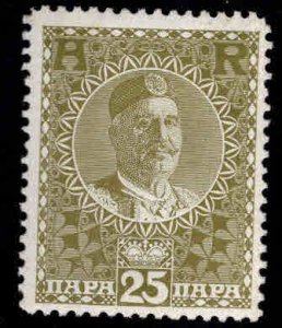 Montenegro Scott H5 MH* 1913 Acknowledeged receipt stamp