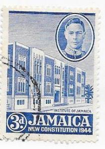 Jamaica #131a  3p Institute of Jamaica (U) CV $3.25