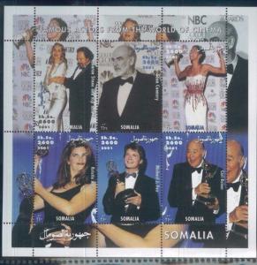 SEAN CONNERY, HALLIE BERRY, MICHAEL J FOX + more! MNH (Unauthorized) Somalia E17