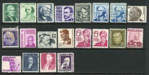 USA 1278-1294 Used Complete Set