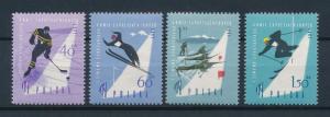 [75223] Poland 1961 Wintersport Ice Hockey Biathlon Skiing  MNH