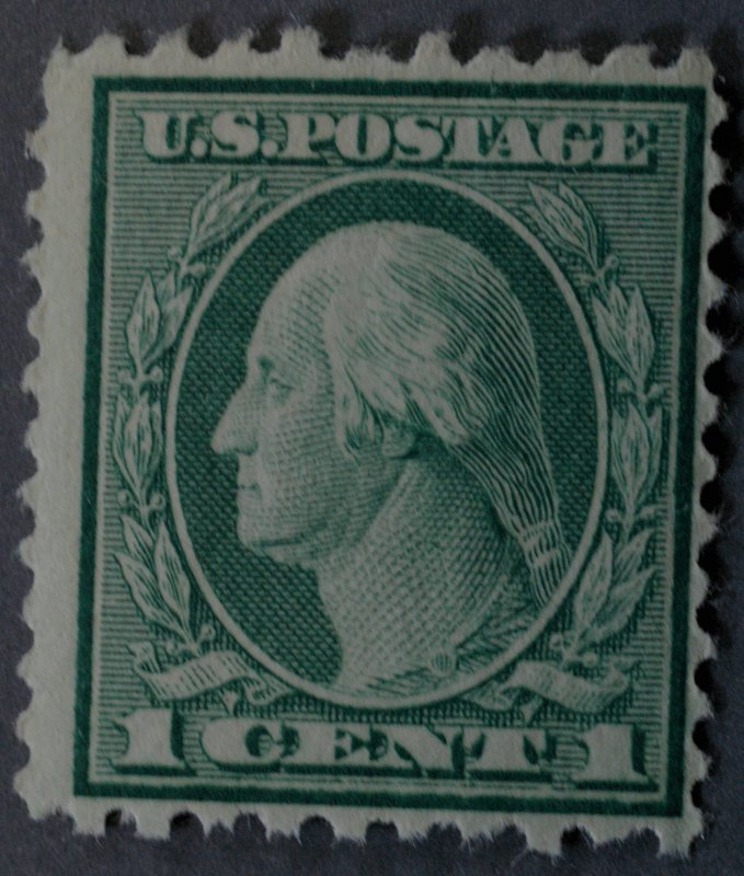 United States #542 1 Cent Washington MNH