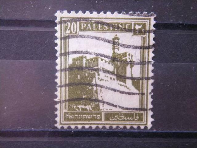 PALESTINE, 1927, used 20m, Scott 77