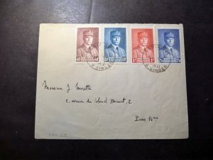 1941 France Cover Paris XVI R Singer Paris Local Use