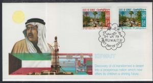 Kuwait 776-777 IYC Fleetwood U/A FDC