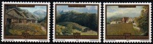 Liechtenstein # 997 - 999 MNH