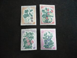 Stamps - St Pierre Miquelon - Scott# 400-403 - Mint Hinged Set of 4 Stamps