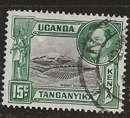 Kenya Uganda  & Tanganyika | Scott # 73 - Used