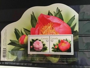 Canada mint never hinged Flower stamp sheet R21723