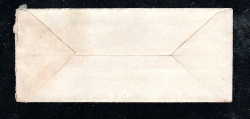 US 1866 Fancy Cancel Trenton, NJ.,  Sc #65 to Phil.