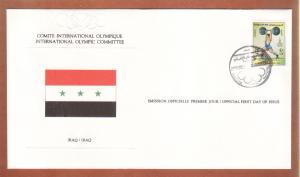 1980 Olympics, Iraq, FDC