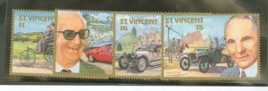 St. Vincent #1044-1047  Single (Complete Set)