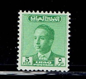 IRAQ SCOTT#177 1958 5f KING FAISAL II - MNH