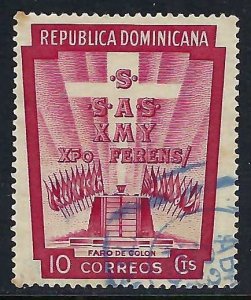 Dominican Republic 452 VFU COLUMBUS Z1606-6