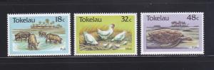 Tokelau 133-135 MNH Animals