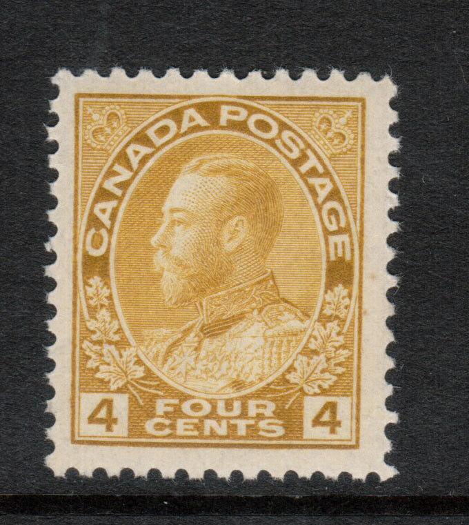 Canada #110d Extra Fine Never Hinged **With Certificate**