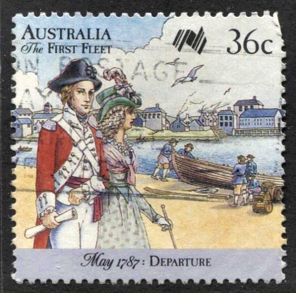 STAMP STATION PERTH Australia 1024b First Fleet Issue Used Australia & Oceania Australia