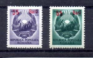 Romania 835-836 MH