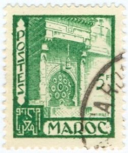 FRENCH MOROCCO 253 USED BIN $0.50