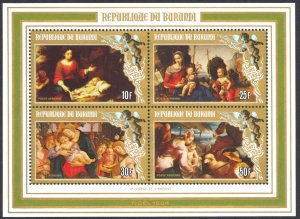 Burundi Sc# C288 MNH Souvenir Sheet 1984 Christmas