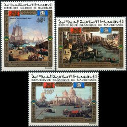 MAURITANIA 1972 - Scott# C118-20 Save Venice Set of 3 NH