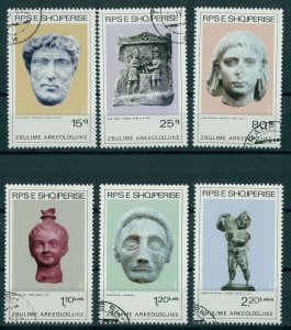 ALBANIA  ARCHEOLOGY DISCIVERY 1984  U SET