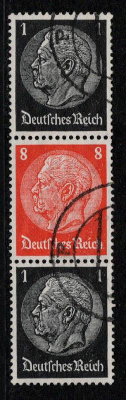 Germany Scott # 415 (2), 420, used, se-tenant, Mi# S136