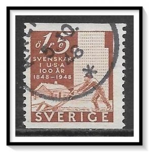 Sweden #400 Centenary Of Pioneers Used