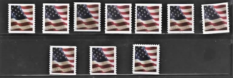 USA 23 Stamps face value 43.60 no Cancels no Gum the Scans are the Stamps