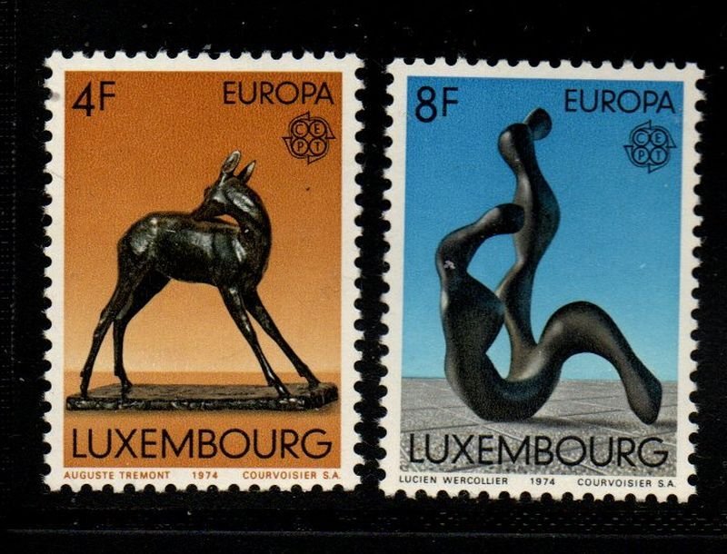 Luxembourg Sc 546-547 1974  Europa stamp set mint NH