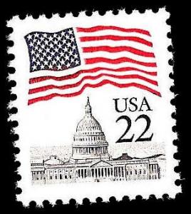 # 2114 MINT NEVER HINGED FLAG OVER CAPITOL DOME
