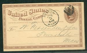 1891, 1¢ ultra (#219) tied East Greenville, Pa. w/STAR