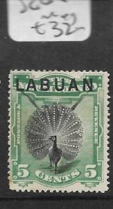 LABUAN (P0204B)  5C BIRD SG 65  MOG 