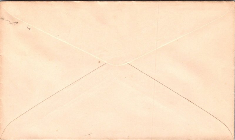 Canada QV 2c Red (Leaning Right) Stationery Cover Unused - L41782