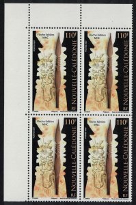 New Caledonia Arrows Fleches Corner Block of 4 2007 MNH SG#1430