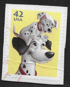 US #4342 42c The Art of Disney - Pongo and Pup