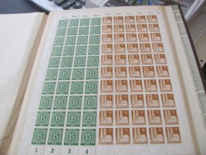 GERMANY DDR 1960'S MNH/HINGED/USED  AFTER 1967 MNH VF/XF  (196)