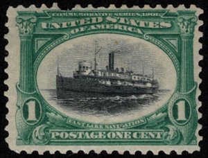US #294 VF mint hinged, see photo,  Nice!