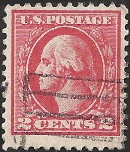 # 528B USED CARMINE GEORGE WASHINGTON