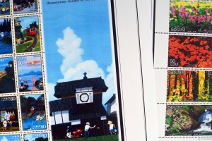 COLOR PRINTED JAPAN PREFECTURES [FURUSATO] 2008-2020 STAMP ALBUM (126 ill.pages)