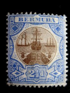 BERMUDA - SCOTT# 37 - MH - CAT VAL $35.00